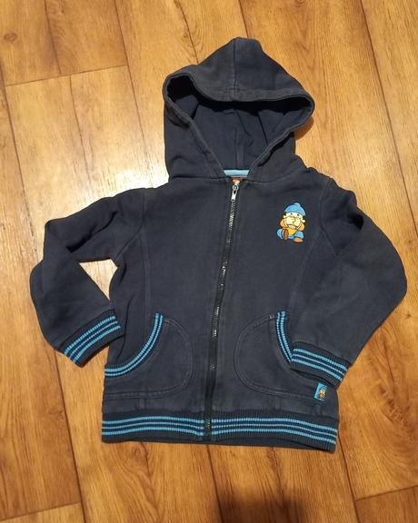 Modrá mikina s chlapčekom 104, 104