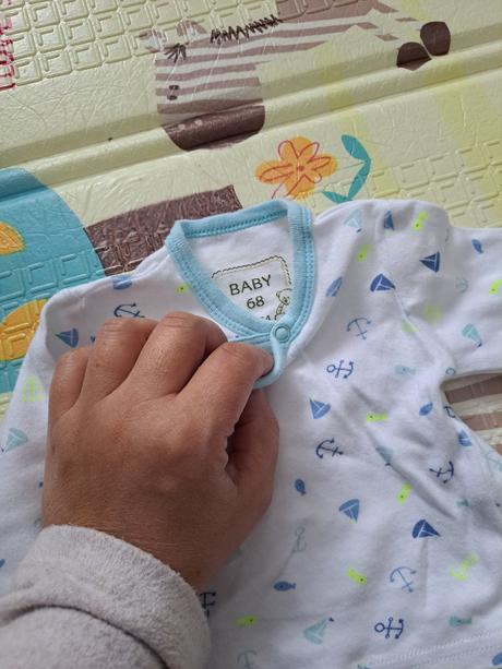 Zavinivaca košieľka, rozm. 68cm, baby,68