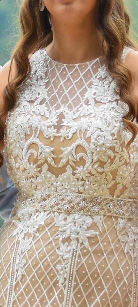 Svadobné šaty  nie tuctové, l