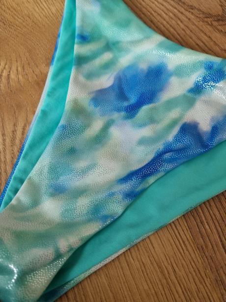 Lesklé hadie plavky, s