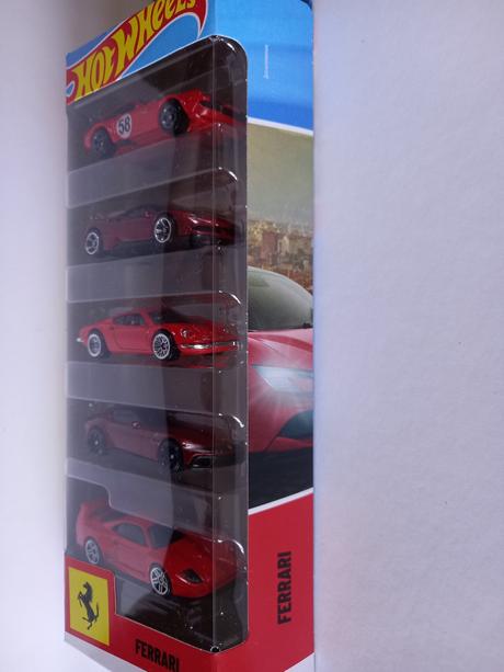 Hot wheels - ferrari 2026 - 5 pack,