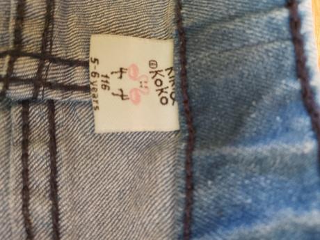 Trištvrťové nohavice, kiki&koko,116