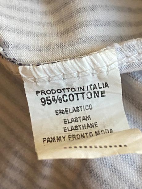 Dámske pásikavé/pruhované šaty, m