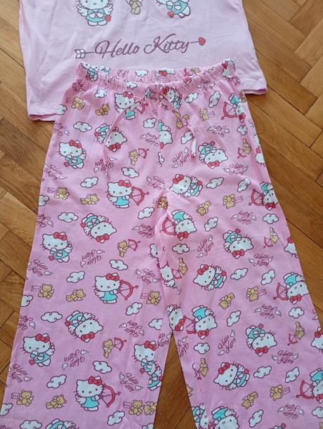Pyžamo hello kitty - 1x oblečené, sinsay,s