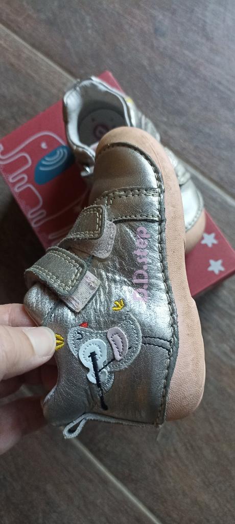 Celoročné kožené topánky d.d.step, d.d.step,22