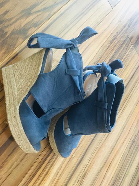 Letné sandále na platforme, 37