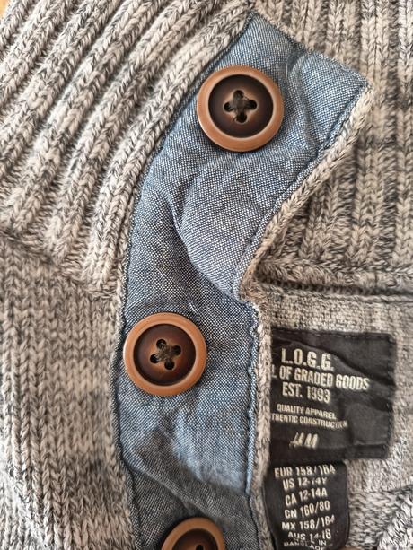 Chlapčenský sveter, h&m,158