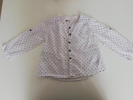 Blúzka so srdiečkami hm, h&m,92