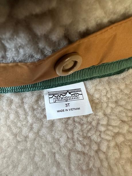 Patagonia nová zimná bunda 3t tribbles hoody, 92 / 98