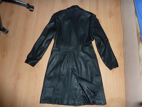 Dámsky koženy kabat, 38