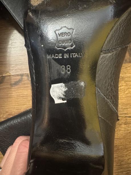 Kožené čižmy marie claire, 38