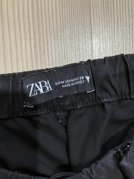 Dámske čierne nohavice zara, zara,m