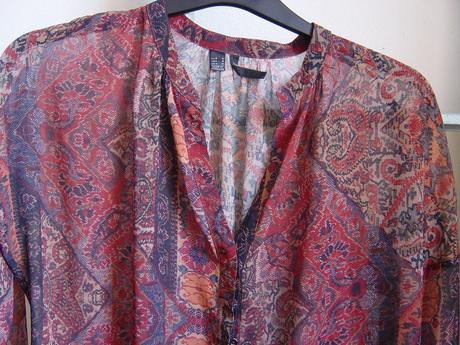 Blúzka šifónová, m