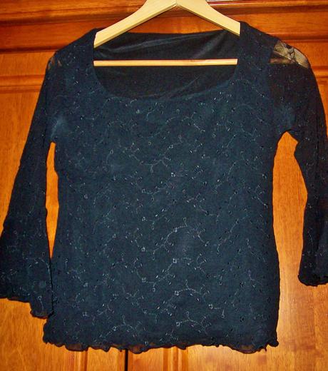 Krajkové tričko, s