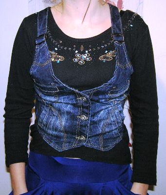 Riflová vestička, s