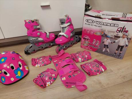 Korčule kolieskove 34-37, 34