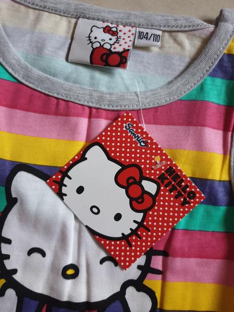 Šaty nové,  zn. hello kitty, hello kitty,110