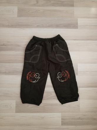 Detské zateplené nohavice, 110