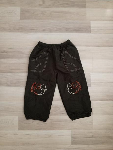 Detské zateplené nohavice, 110