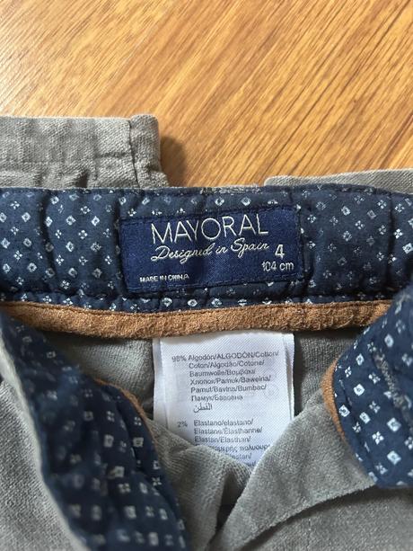 Nohavice, mayoral,104