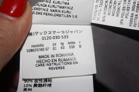 Max mara weekend kozušok, s