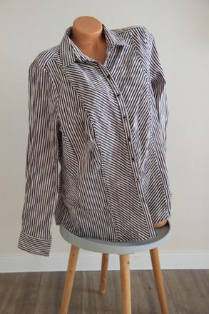 Pásikavá košeľa, xxxl - 46, xxxl