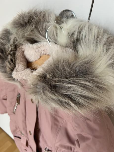 Zimná kožušinková next bunda veľ. 110 (5r.), next,110