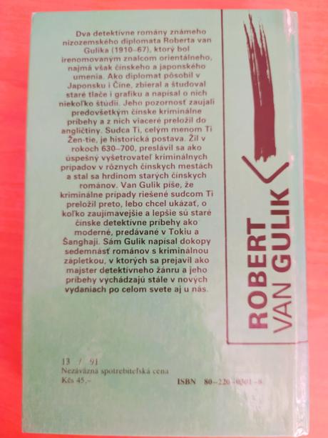 Prípad čínskeho zlata, prípad čínskeho jazera, 