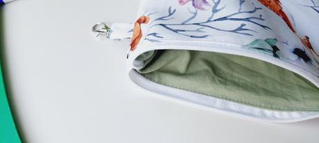 Taštička srnky futrovaná s karabínkou, 