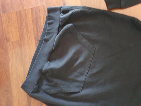 Čierna mikina h&m love, veľ. 134/140, h&m,134