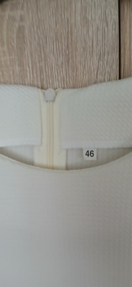 Damske elegantné spolocenske saty xxl biele, xxl