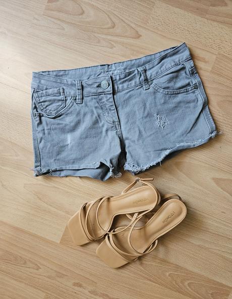 Pekné šedé kraťasy pimkie, pimkie,36