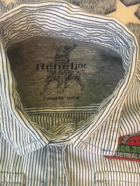 Chlapčenská košeľa, rebel,104