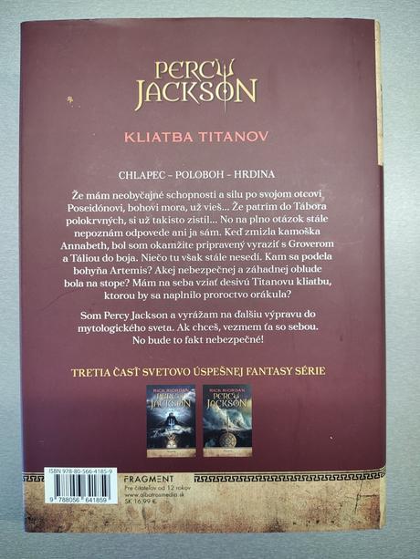 Percy jackson, kliatba titanov, 