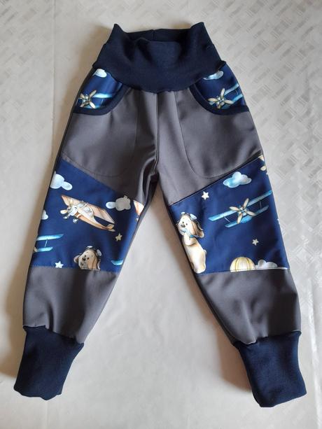 Sofshellové nohavice, 92 - 134