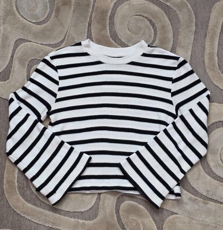 Crop sveter, s