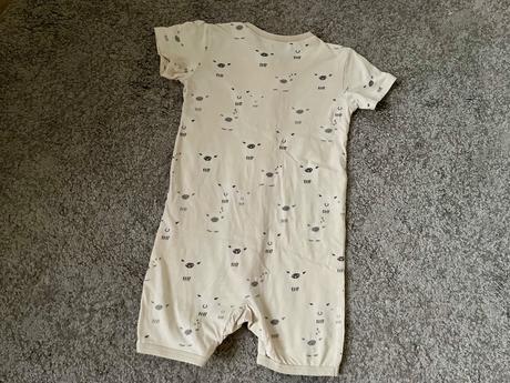 Lindex pyžamo overal letné vzor ovečky 104, 104