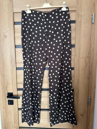 Zara široké módne nohavice, zara,xl
