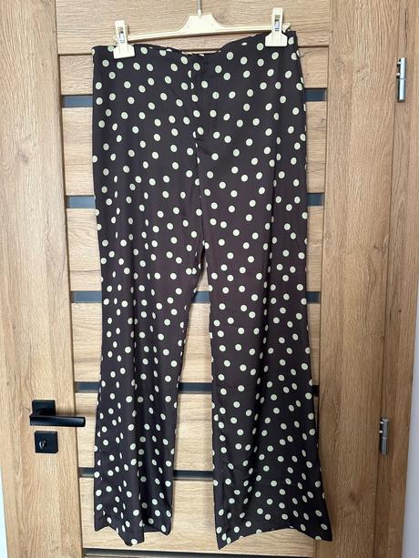 Zara široké módne nohavice, zara,xl