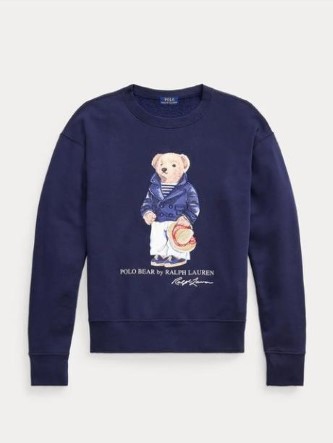 Ralph lauren bear ikonicka popularna damska s-m, ralph lauren,s