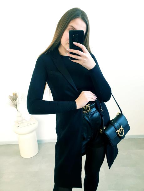 Čierna elegantná vesta xs/s, primark,xs