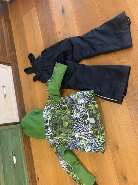 Reima lyžiarska bunda a otepľovačky 104-110, reima,104