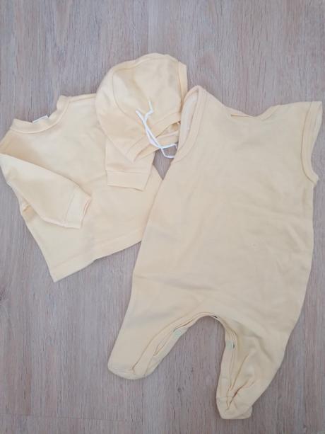 Komplet dupačky, svetrík a čiapočka estetex, 56