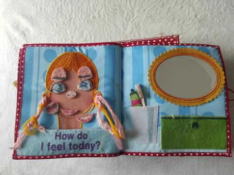 Quiet book dievčatko,