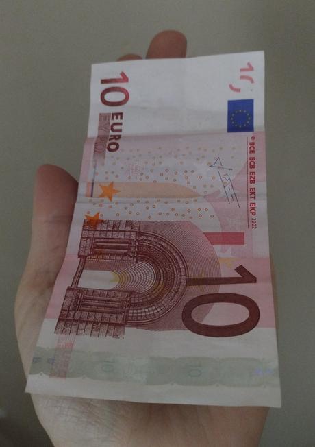 10 euro bankovka 2002 u, 