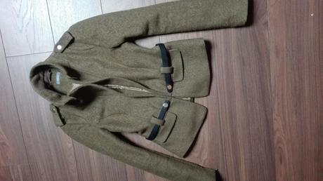 Dámsky vojenský kabát, sako c&a, yessica,l