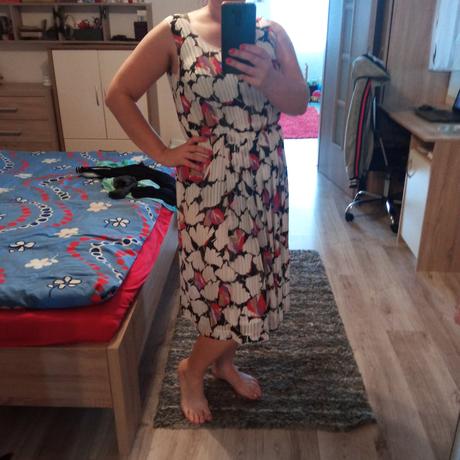 Kvetinové šaty, xl