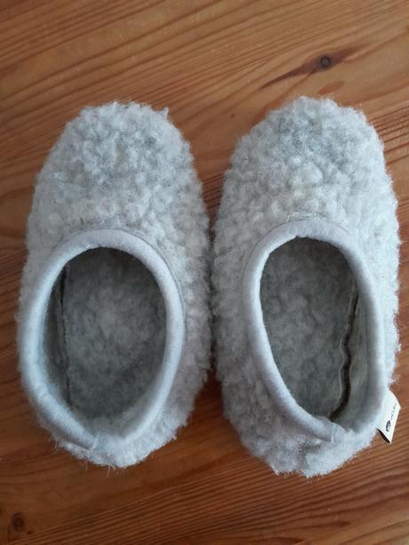 Vlnené balerínky, papuče, 24