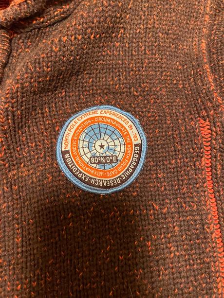 Bavlneny sveter na zips na 5-6r, 122