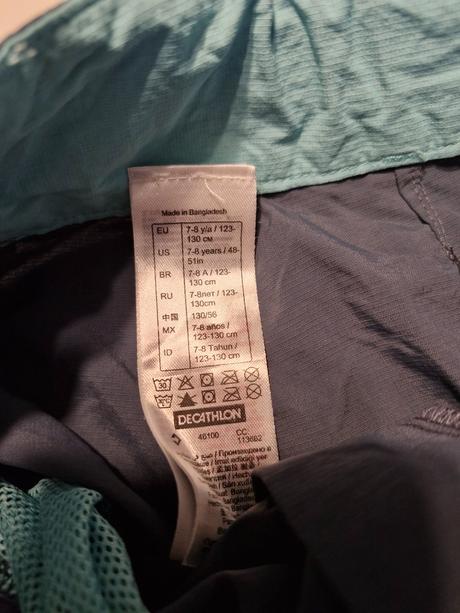 Športové nohavice, quechua,128